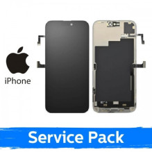 Ekranas skirtas iPhone 15 Pro Max juodas (Service Pack)