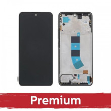 Ekranas skirtas Xiaomi Redmi Note 13 4G su rėmeliu / Mint Green / OEM