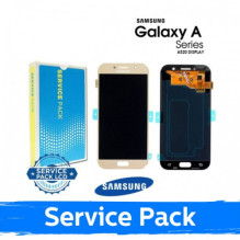 Ekranas skirtas Samsung A520 2017 A5 auksinis (Service Pack)