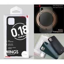 Dėklas X-Level Wings skirtas Huawei P30 tamsus matinis