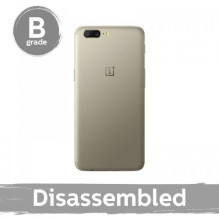 Galinis dangtelis skirtas OnePlus 5 / Gold / su stikliukais 100% originalus (9 / 10 naudotas)