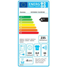 Džiovyklė su šilumos siurbliu Electrolux EW7D283VE