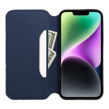 Dėklas &quot;Dual Pocket&quot; skirtas Samsung A356 A35 5G tamsiai mėlynas