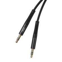 Audio Cable XO mini jack 3,5mm AUX, 2m (Black)