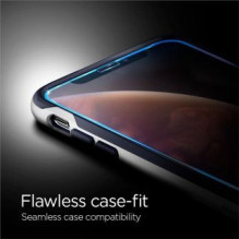 Spigen GRŪDINTAS STIKLAS Spigen GLASS FC IPHONE 11 PRO BLACK