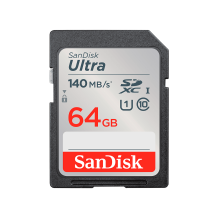 SanDisk Ultra 64GB SDXC Memory Card 140MB/ s, EAN: 619659200176