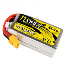 Baterija Tattu R-Line 3.0 versija 1550mAh 14,8V 120C 4S1P XT60