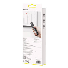 Baseus Orange Dot Multifunctionale remote control for presentation, with a laser pointer - gray