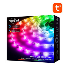 Išmani WiFi RGB LED šviesos juosta NiteBird SL3 (2x5m), Tuya