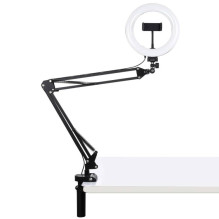 Stalinis stovas Puluz su 20 cm LED Vlogging žiedu PKT3089B