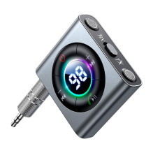 Bluetooth 5.3 AUX transmitter / receiver Joyroom JR-CB1 (gray)