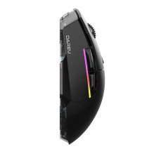 Wireless gaming mouse + charging dock Dareu A955 RGB 400-12000 DPI (black)