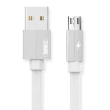 USB Micro Remax Kerolla laidas, 1m (baltas)