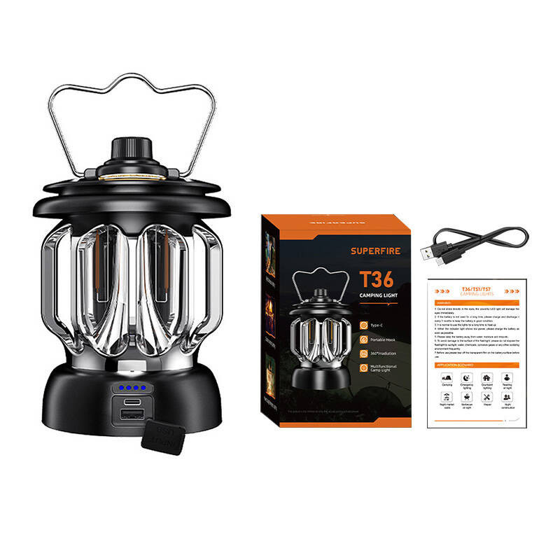 Camping lamp Superfire T36, USB-C