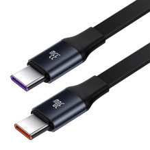 Automobilinis įkroviklis Baseus Enjoyment su USB-C laidu, 33W (juodas)