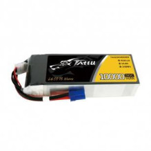 TATTU 10000mAh 14,8V 30C 4S1P Lipo baterijų paketas su EC5