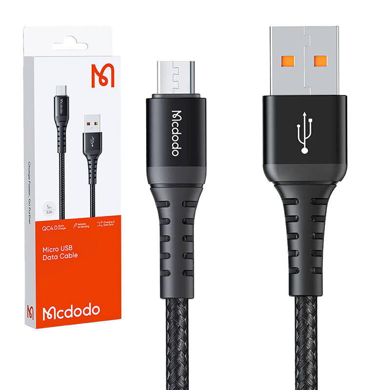 Micro-USB Cable Mcdodo CA-2281, 1.0m (black)