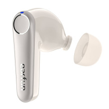 Belaidės ausinės TWS EarFun Air Pro 3, ANC (baltos)