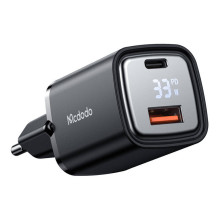 Charger McDodo CH-1701 33W with display (black)