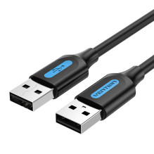 USB 2.0 laidas Vention COJBC 2A 0,25m Black PVC