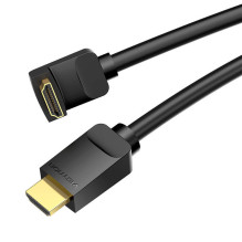 Kabelis HDMI 2.0 Vention AAQBH 2m, 270° kampu, 4K 60Hz (juodas)