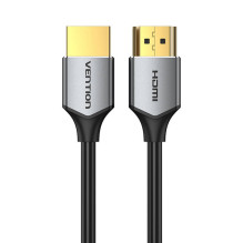 Itin plonas HDMI kabelis, ventiliacija ALEHD 0,5 m 4K 60 Hz (pilka)