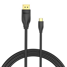 USB-C to DisplayPort 1.4 Cable Vention CGYBH, 2m, 8K 60Hz / 4K 120Hz (black)