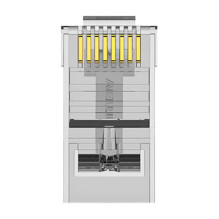 Modular RJ45 Cat.6 UTP Connector Vention IDDR0-10 Transparent 10 pcs.