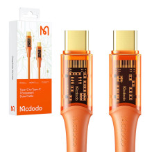 USB-C ir USB-C laidas Mcdodo CA-2113 100 W 1,8 m (oranžinė)