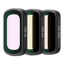 Magnetinio filtro rinkinys DJI ND 16/64/256, skirtas DJI Osmo Pocket 3 kamerai