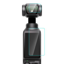 Grūdinto stiklo lęšis ir ekrano apsauga DJI OSMO Pocket 3