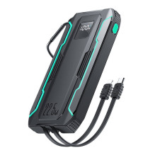 Powerbank Joyroom JR-L017 10000mAh, 22,5W, su Lightning + USB-C laidu (juodas)