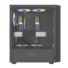 Darkflash DK353 ATX Black kompiuterio dėklas