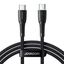 Laidas USB-C į USB-C Joyroom SA32-CC3 Starry, 60W, 1m juodas