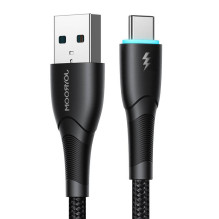 Kabelis Joyroom SA32-AC3 Starry USB į USB-C, 3A, 1m juodas