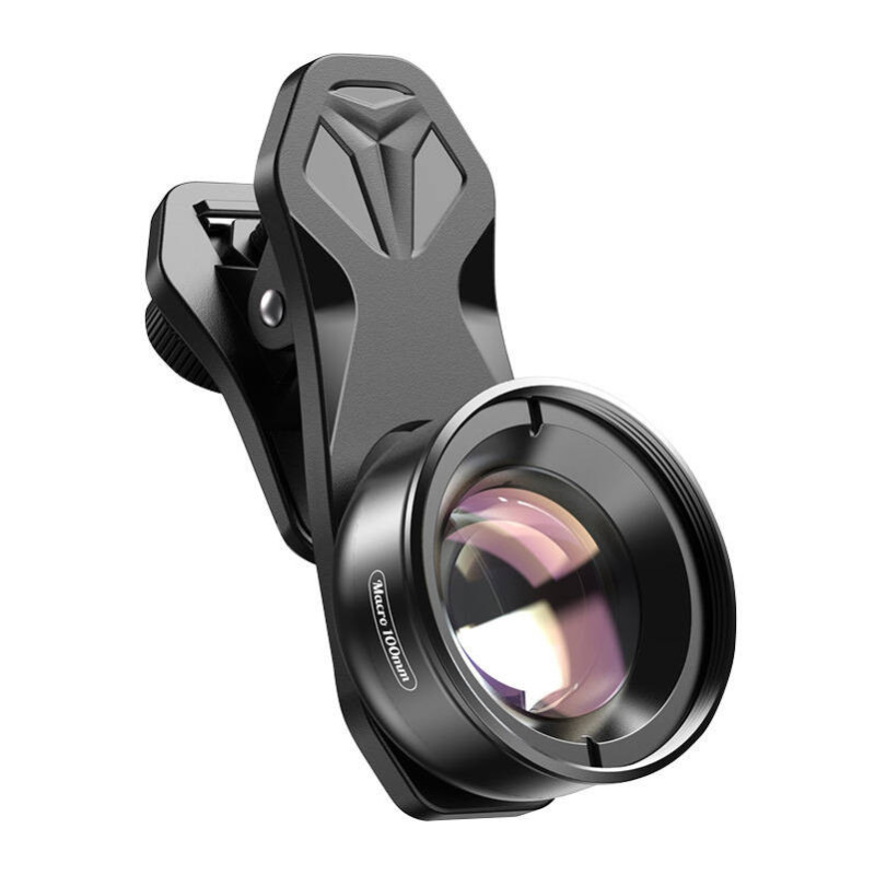 Mobile lens APEXEL APL-HB100MM 100mm macro (black)