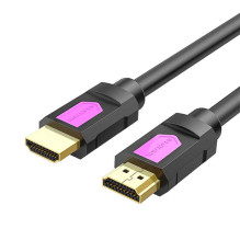 Lention VC-HH20 HDMI 4K didelės spartos prie HDMI 2.0 kabelis, 18 Gbps, PVC, 1 m (juodas)