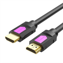 Lention VC-HH20 HDMI 4K didelės spartos į HDMI 2.0 laidas, 18 Gbps, PVC, 3 m (juodas)