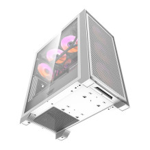 Computer case Darkflash DRX70 MESH + 4 RGB fans (white)