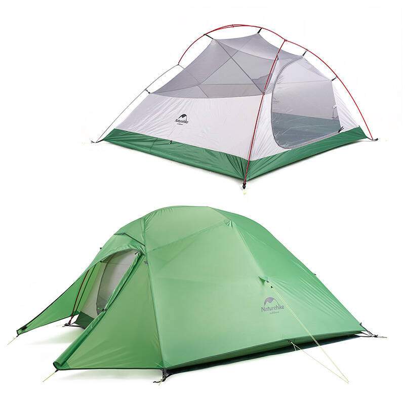 Naturehike Cloud up 3 ultralight tent for 3 people (forest green)