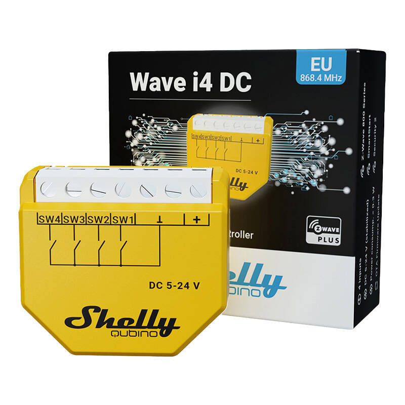 Valdiklis Shelly Qubino Wave i4 DC