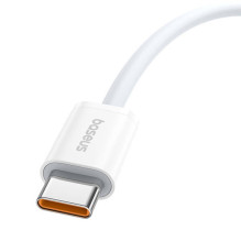 Baseus Superior 2 100W 1m USB-C į USB-C greito įkrovimo laidas (baltas)