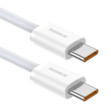 Baseus Superior 2 100W 2m USB-C į USB-C greito įkrovimo laidas (baltas)