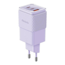 GaN 67W tinklo įkroviklis Mcdodo CH-1502 2x USB-C, USB-A (violetinė)