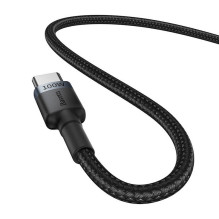 Cable Baseus Cafule USB-C to USB-C 100W,1m, 2psc (Red Black, Grey Black)