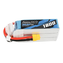 Gens ace 1800mAh 22.2V 45C 6S1P Lipo baterijų paketas