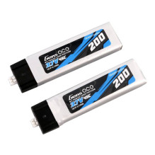 Gens ace 200mAh 3,7V 45C 1S1P Lipo baterija (2 vnt.)