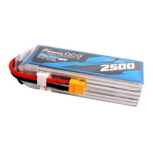 Gens ace 2500mAh 22,2V 80C 6S1P Lipo baterijų paketas su XT60 kištuku