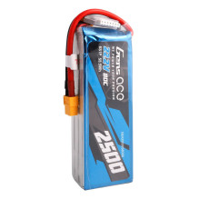 Gens ace 2500mAh 22,2V 80C 6S1P Lipo baterijų paketas su XT60 kištuku