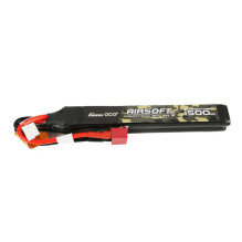 Gens ace 25C 1500mAh 2S1P 7.4V Nunchuck 2X Airsoft Gun Lipo baterija su T kištuku